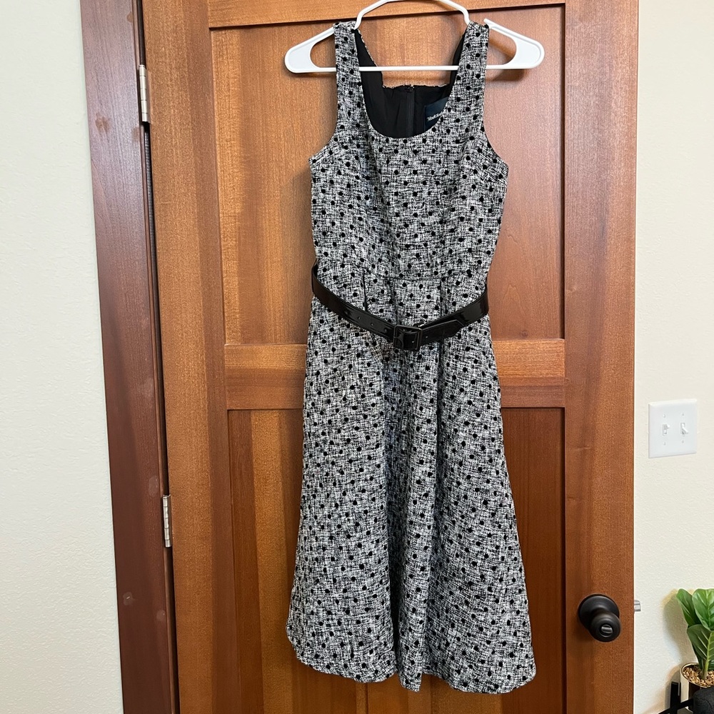 NWT Size 4 ModCloth Gray A-Line Dress